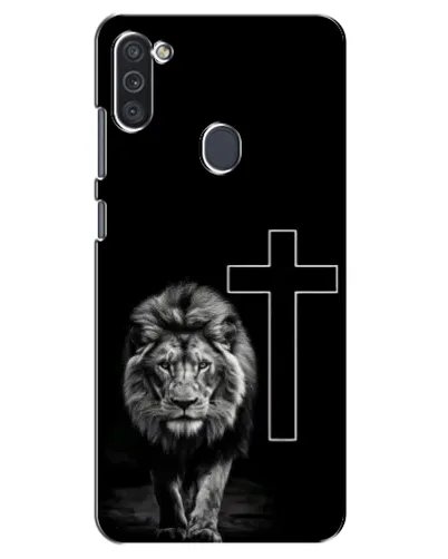 Чехол для Samsung Galaxy M11 с картинкой «Лев и Крест» Чехол для Samsung Galaxy M11 с картинкой «Лев и Крест»