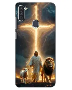 Чохол для Samsung Galaxy M11 з картинкою «Лев Юди та Світло»