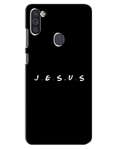 Чехол для Samsung Galaxy M11 с картинкой «Точки веры J.E.S.U.S.» Чехол для Samsung Galaxy M11 с картинкой «Точки веры J.E.S.U.S.»