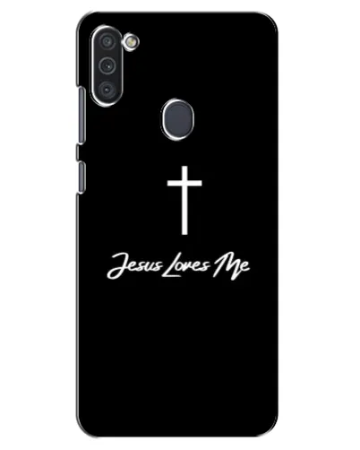 Чехол для Samsung Galaxy M11 с картинкой «Иисус любит тебя» Чехол для Samsung Galaxy M11 с картинкой «Иисус любит тебя»