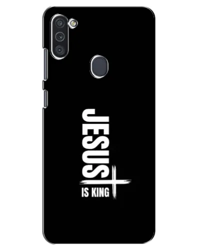 Чехол для Samsung Galaxy M11 с картинкой «Вертикаль веры Jesus» Чехол для Samsung Galaxy M11 с картинкой «Вертикаль веры Jesus»