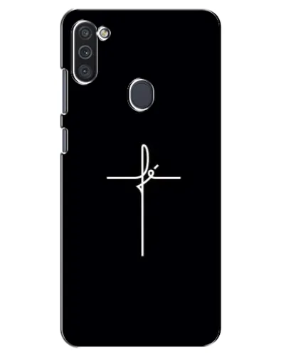 Чехол для Samsung Galaxy M11 с картинкой «Тонкий крест» Чехол для Samsung Galaxy M11 с картинкой «Тонкий крест»