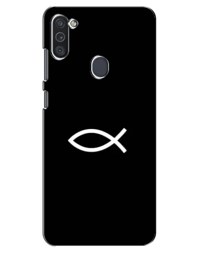 Чехол для Samsung Galaxy M11 с картинкой «Символ рыбы Jesus» Чехол для Samsung Galaxy M11 с картинкой «Символ рыбы Jesus»