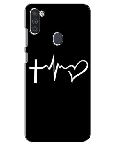 Чехол для Samsung Galaxy M11 с картинкой «Пульс веры» Чехол для Samsung Galaxy M11 с картинкой «Пульс веры»