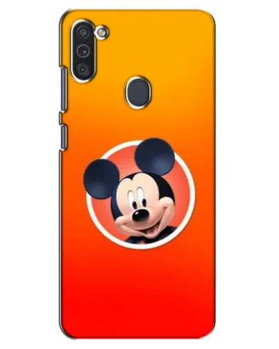 Чехол для Samsung Galaxy M11 с картинкой «Mickey в круге»