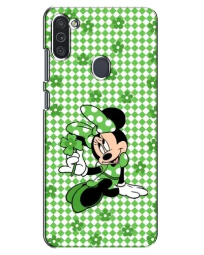 Чехол для Samsung Galaxy M11 с картинкой «Mickey в клетку»