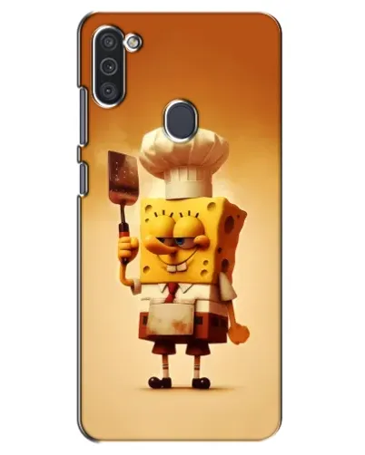 Чехол для Samsung Galaxy M11 с картинкой «Губка Боб повар» Чехол для Samsung Galaxy M11 с картинкой «Губка Боб повар»