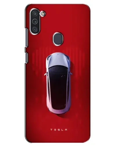 Чехол для Samsung Galaxy M11 с картинкой «Tesla Top View» Чехол для Samsung Galaxy M11 с картинкой «Tesla Top View»