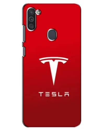 Чехол для Samsung Galaxy M11 с картинкой «Tesla Red Classic» Чехол для Samsung Galaxy M11 с картинкой «Tesla Red Classic»