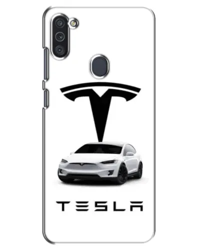 Чехол для Samsung Galaxy M11 с картинкой «Tesla White Style» Чехол для Samsung Galaxy M11 с картинкой «Tesla White Style»