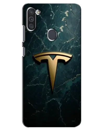 Чехол для Samsung Galaxy M11 с картинкой «Мраморная Tesla Gold» Чехол для Samsung Galaxy M11 с картинкой «Мраморная Tesla Gold»