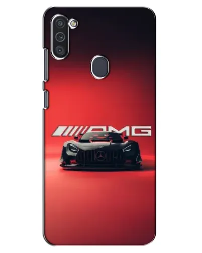 Чехол для Samsung Galaxy M11 с картинкой «Mercedes AMG — красная линия» Чехол для Samsung Galaxy M11 с картинкой «Mercedes AMG — красная линия»