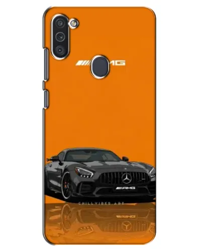 Чехол для Samsung Galaxy M11 с картинкой «Оранжевый Mercedes AMG» Чехол для Samsung Galaxy M11 с картинкой «Оранжевый Mercedes AMG»