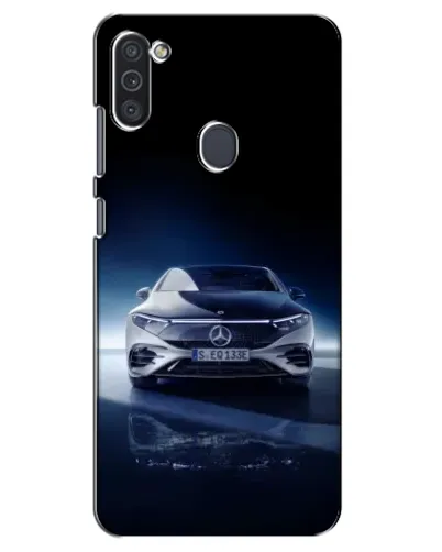 Чехол для Samsung Galaxy M11 с картинкой «Ночной Mercedes EQ» Чехол для Samsung Galaxy M11 с картинкой «Ночной Mercedes EQ»