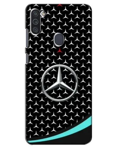 Чехол для Samsung Galaxy M11 с картинкой «Mercedes — бирюзовый акцент» Чехол для Samsung Galaxy M11 с картинкой «Mercedes — бирюзовый акцент»