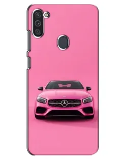 Чехол для Samsung Galaxy M11 с картинкой «Розовый Mercedes AMG» Чехол для Samsung Galaxy M11 с картинкой «Розовый Mercedes AMG»