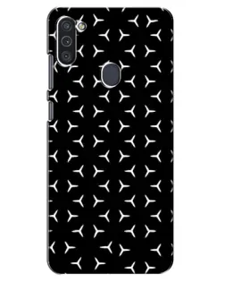 Чехол для Samsung Galaxy M11 с картинкой «Mercedes паттерн звезд» Чехол для Samsung Galaxy M11 с картинкой «Mercedes паттерн звезд»