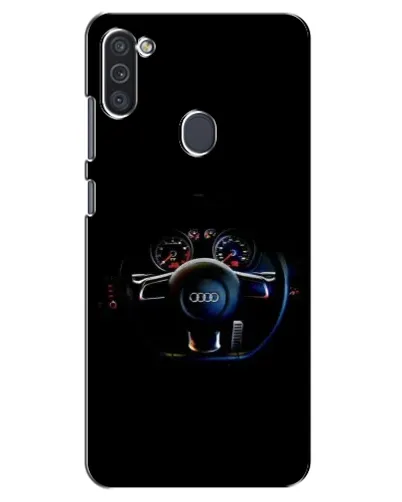 Чехол для Samsung Galaxy M11 с картинкой «Салон Audi — руль» Чехол для Samsung Galaxy M11 с картинкой «Салон Audi — руль»