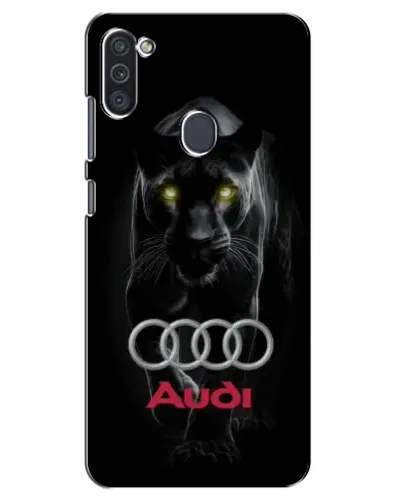 Чехол для Samsung Galaxy M11 с картинкой «Пантера и Audi» Чехол для Samsung Galaxy M11 с картинкой «Пантера и Audi»