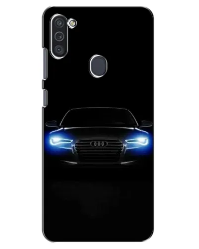 Чехол для Samsung Galaxy M11 с картинкой «Audi в неоне» Чехол для Samsung Galaxy M11 с картинкой «Audi в неоне»