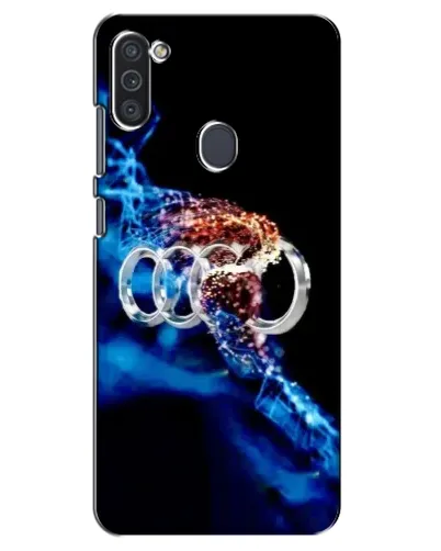Чехол для Samsung Galaxy M11 с картинкой «Энергия лого Audi» Чехол для Samsung Galaxy M11 с картинкой «Энергия лого Audi»