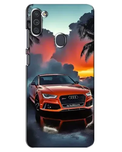 Чехол для Samsung Galaxy M11 с картинкой «Audi — закат» Чехол для Samsung Galaxy M11 с картинкой «Audi — закат»