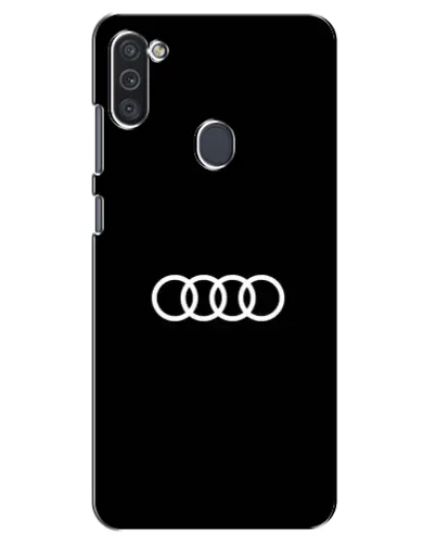 Чехол для Samsung Galaxy M11 с картинкой «Audi White Logo» Чехол для Samsung Galaxy M11 с картинкой «Audi White Logo»
