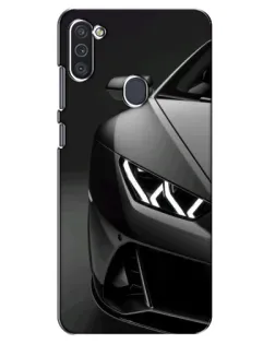 Чехол для Samsung Galaxy M11 с картинкой «Lamborghini фары детализация» Чехол для Samsung Galaxy M11 с картинкой «Lamborghini фары детализация»