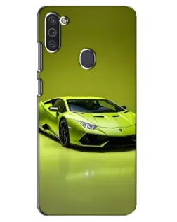 Чехол для Samsung Galaxy M11 с картинкой «Салатовый Lamborghini Huracan» Чехол для Samsung Galaxy M11 с картинкой «Салатовый Lamborghini Huracan»