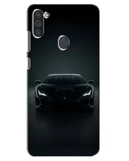Чехол для Samsung Galaxy M11 с картинкой «Черный Lamborghini Aventador» Чехол для Samsung Galaxy M11 с картинкой «Черный Lamborghini Aventador»
