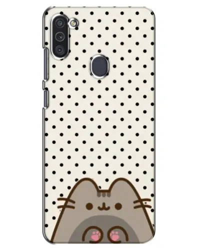 Чехол для Samsung Galaxy M11 с картинкой «Пушин в горошек»