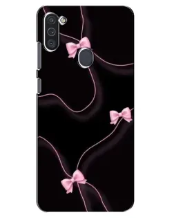 Чохол для Samsung Galaxy M11 з картинкою «Рожеві стрічки» Чохол для Samsung Galaxy M11 з картинкою «Рожеві стрічки»
