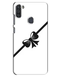 Чохол для Samsung Galaxy M11 з картинкою «Діагональний бант» Чохол для Samsung Galaxy M11 з картинкою «Діагональний бант»