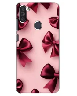 Чохол для Samsung Galaxy M11 з картинкою «Бордовий атлас» Чохол для Samsung Galaxy M11 з картинкою «Бордовий атлас»
