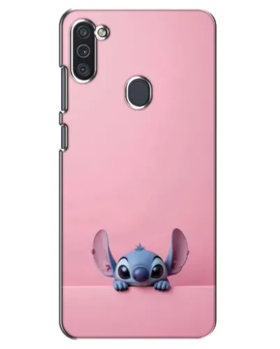 Чехол для Samsung Galaxy M11 с картинкой «Stitch выглядывает»