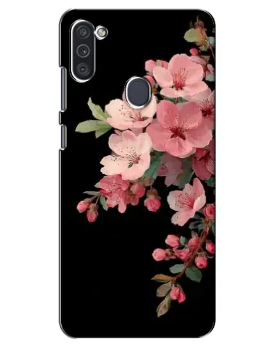 Чехол для Samsung Galaxy M11 с картинкой «Розовая ветка сакуры»