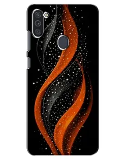 Чохол для Samsung Galaxy M11 з картинкою «Вогняна зоряна хвиля»