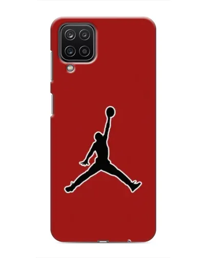 Чохол для Samsung Galaxy M12 з картинкою «Jordan Red Back»