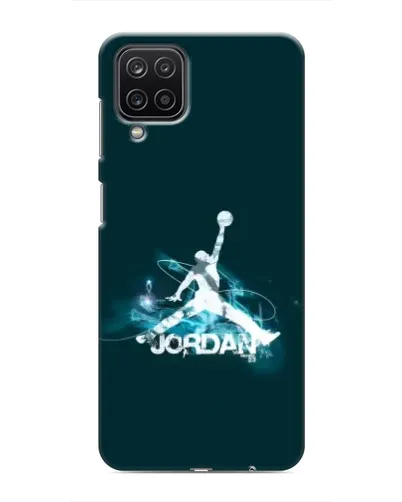Чохол для Samsung Galaxy M12 з картинкою «Jordan Blue Fire»