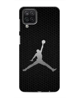 Чохол для Samsung Galaxy M12 з картинкою «Jordan Dark Carbon» Чохол для Samsung Galaxy M12 з картинкою «Jordan Dark Carbon»