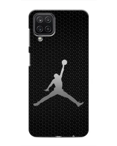 Чохол для Samsung Galaxy M12 з картинкою «Jordan Dark Carbon»
