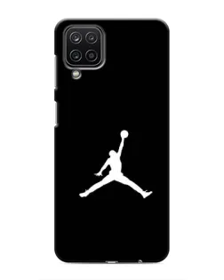 Чохол для Samsung Galaxy M12 з картинкою «Jordan Silhouette» Чохол для Samsung Galaxy M12 з картинкою «Jordan Silhouette»