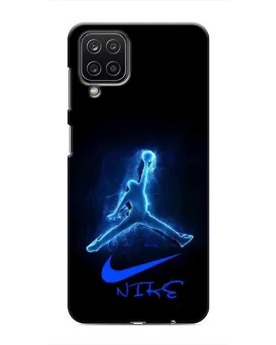 Чохол для Samsung Galaxy M12 з картинкою «Jordan Neon Blue»
