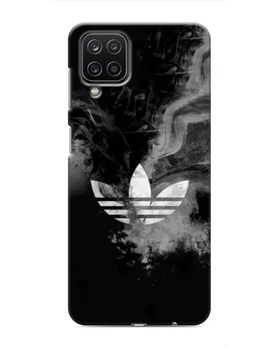 Чохол для Samsung Galaxy M12 з картинкою «Абстрактний дим Adidas»