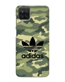 Чехол для Samsung Galaxy M12 с картинкой «Милитари стиль Adidas»