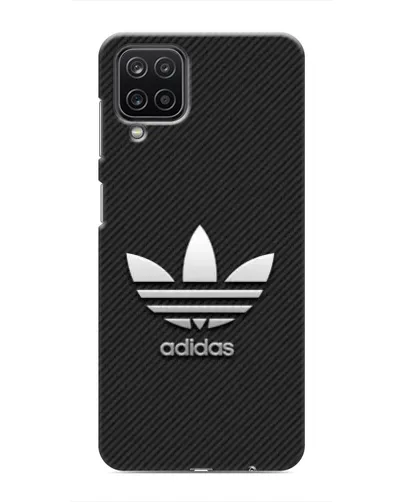 Чохол для Samsung Galaxy M12 з картинкою «Adidas Карбонова текстура»