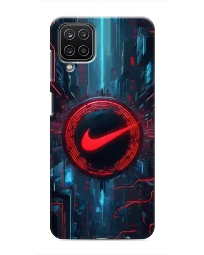 Чохол для Samsung Galaxy M12 з картинкою «Техногенний стиль Nike»