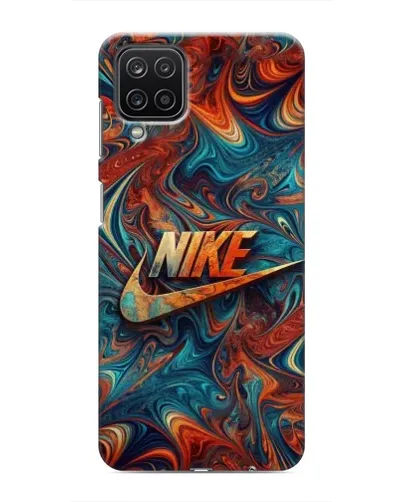 Чохол для Samsung Galaxy M12 з картинкою «Nike в абстракції»