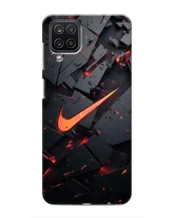 Чохол для Samsung Galaxy M12 з картинкою «Nike — ефект розломів» Чохол для Samsung Galaxy M12 з картинкою «Nike — ефект розломів»