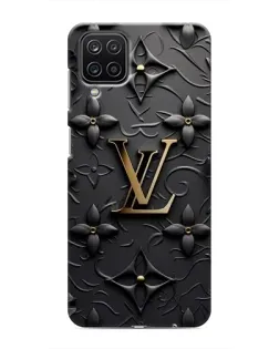 Чехол для Samsung Galaxy M12 с картинкой «Кожаная текстура LV»